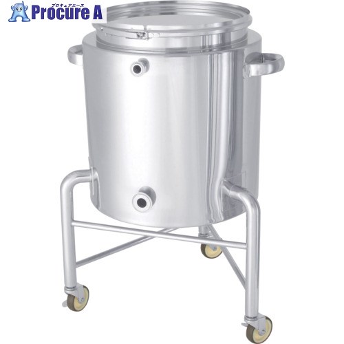 MONOVATE ステンレス片テーパー型バンド式ジャケット容器脚付35L KTT-CTL-J-L-36 1個 ■▼814-7153 ※車上渡し