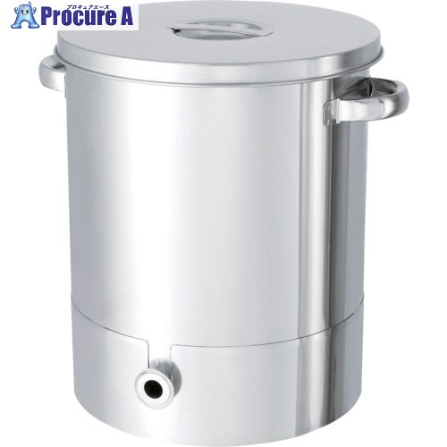 MONOVATE ステンレスタンク片テーパー型汎用容器25L KTT-ST-33 1個 ■▼814-7159
