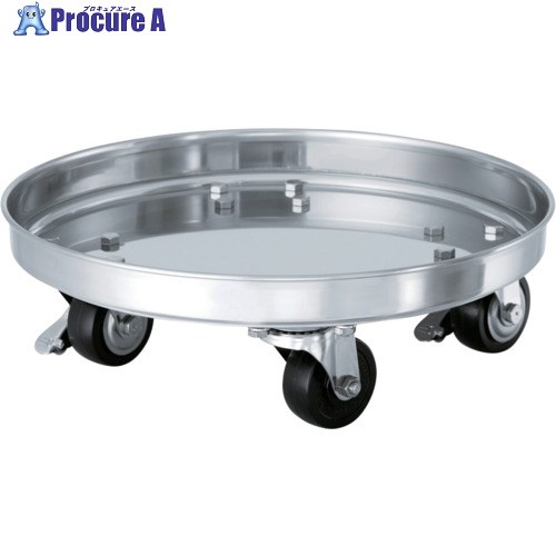 MONOVATE テーパー型容器用専用台車(SSゴム車) KM-43-TP 1個 ■▼814-7267 16,451円