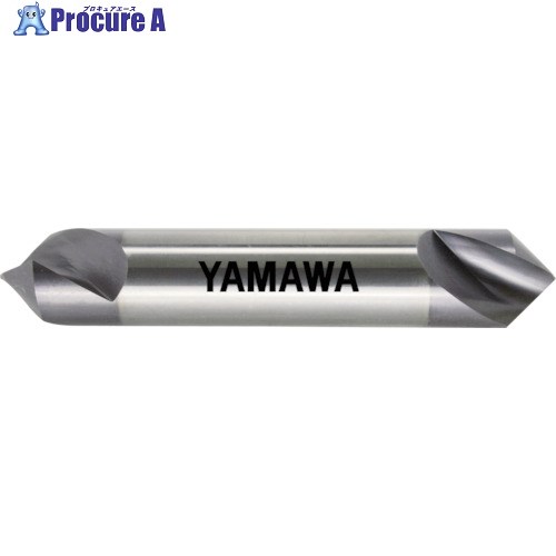 ヤマワ 超硬ポイントドリル PE-90° C-PE-Q V 12X3.5X90° C-PE-Q-V-12X3.5 1本 ▼816-8073 ●MA515