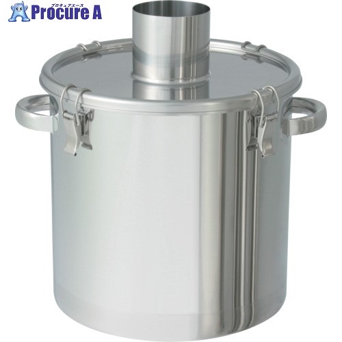 MONOVATE ステンレスタンク 粉体回収容器200Aパイプ 15L FK-CTH-27-SP-200A 1個 ■▼826-5799