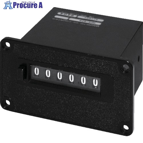 LINE 電磁カウンター(リセットツキ)6桁 MCR-6PN AC100V 1個 ■▼838-3790 【送料都度見積】