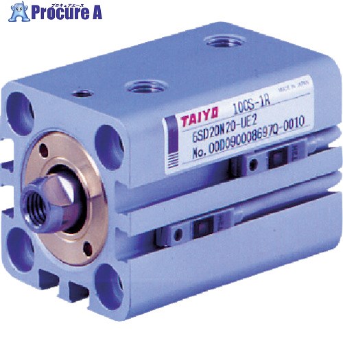TAIYO 薄形油圧シリンダ 100S-1R6SD25N10-UA2 1個 ■▼839-2260 【送料都度見積】