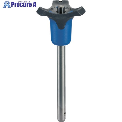 HALDER ボールロックピン セルフロッキング高強度型 ブルー ピン径10ワーク最大厚40 22380.0468 1個 ■▼848-8761 【送料都度見積】
