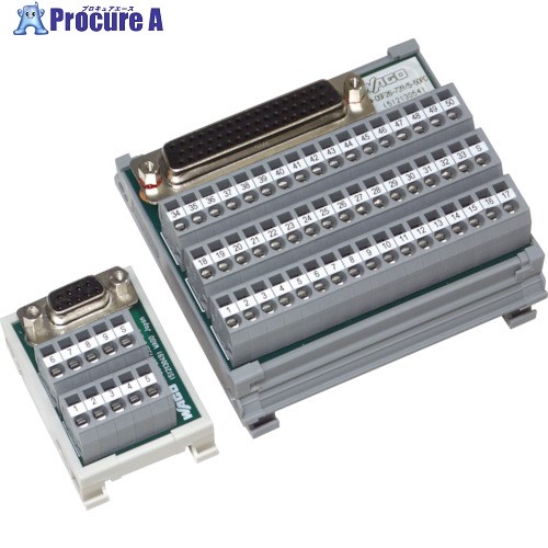WAGO 1対1コネクタ端子台 D-subコネクタ-対応 W90.2×L85×H37.3 IM-DSFUN-739/5-50PC 1個 ■▼850-0024 【送料都度見積】 15,228円