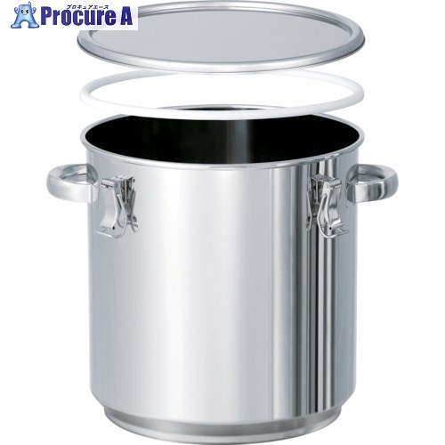 MONOVATE PTFEパッキン付積み重ね式密閉容器 20L CTH-STA-PTFE-30 1個 ■▼866-6496