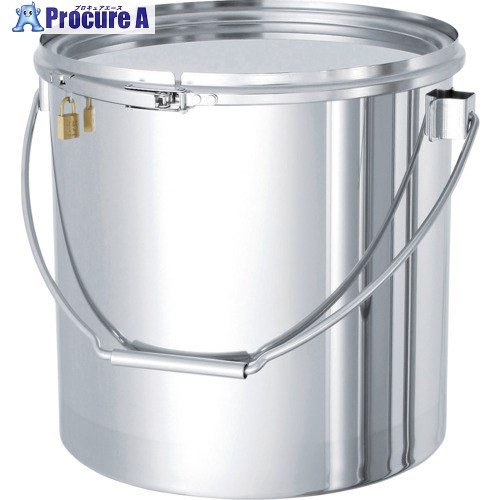 MONOVATE 南京錠付吊り下げ式密閉容器10L CTLBK-24 1個 ■▼866-6532