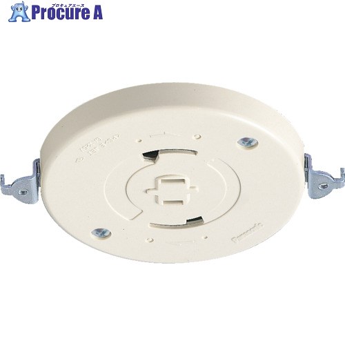 Panasonic コンセント付引掛埋込ローゼット・K WG6420WK 10個 ■▼157-6898 【送料都度見積】｜プロキュアエース