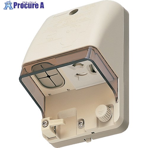 Panasonic フル接地防水コンセント(入線機能付) WK4104K 5個 ■▼158-1534 【送料都度見積】