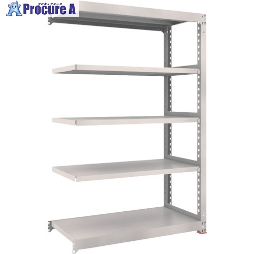 TRUSCO M3型中量棚 900X921XH1500 8段 連結 免震樹脂ベース付 ネオグレー M3-5398BSFC NG 1S ◇▼378-8515 |プロキュアエース