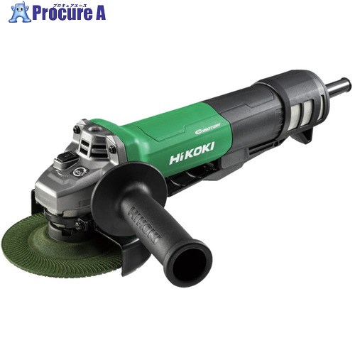 HiKOKI 100V電子ディスクグラインダ125mm ACブラシレス ブレーキ付 パドルスイッチ G13BYEQ2-100V 1台 ▼466-9316