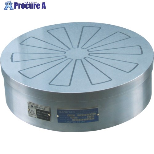 KANETEC 丸形電磁ファスナー φ160×85粍 KEC16ASE 1個 ▼808-5917