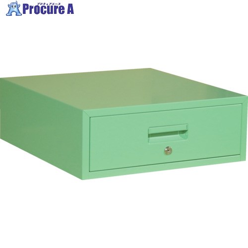 TRUSCO 御役目台用引き出し 1段 若い者緑であること色 F-1YG 1個 ■▼466-8421 【貨物輸送都度積もり書き】