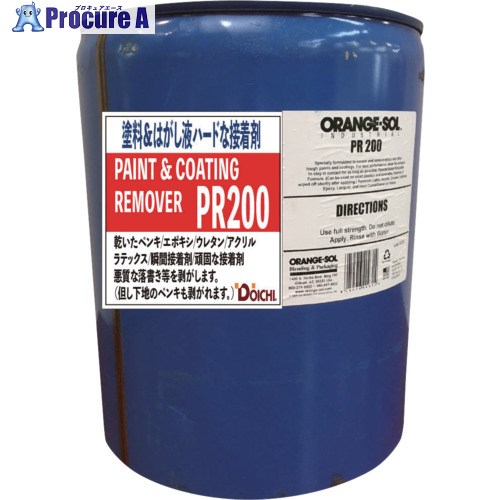 Dоichi 塗膜はく離剤 ペイントリムーバー PR200 5gal PR200-18900 1缶 ▼705-1945 ※車上乗り合い船