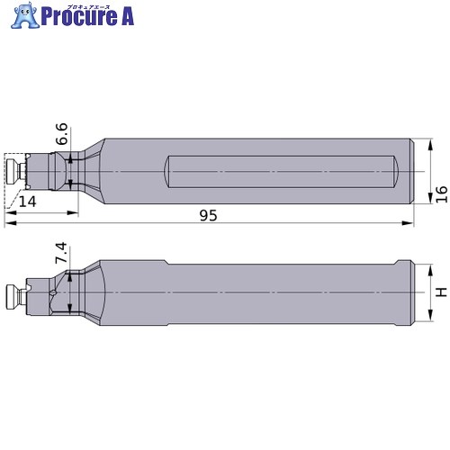 三菱 刃先取り替えっこ式旋削工具 XBつづき物 保持者 XBSH091600095S-C 1本 ■▼707-6611 【貨物輸送都度積もり書き】 ●SI517