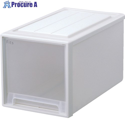 TENMA フィッツケース 53-30L(旧L30) ホワイトクリア 110015651 1個 ◇▼699-7987