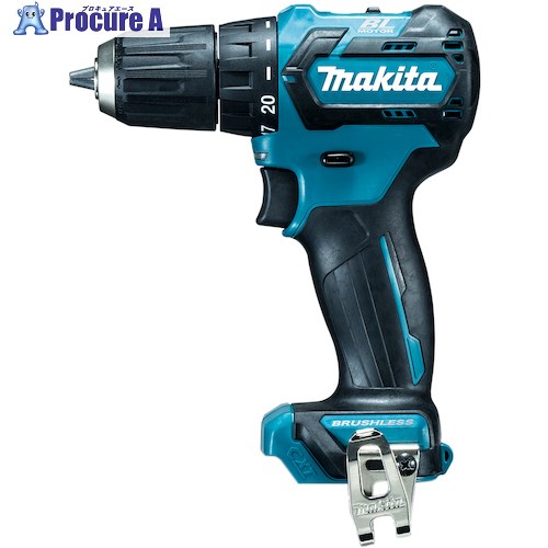マキタ 充電式ドライバドリル 10.8Vスライド式 最大トルク32N・m 本体のみ (バッテリ・充電器・ケース別売) DF332DZ 1台 ■▼418-8719 【送料都度見積】