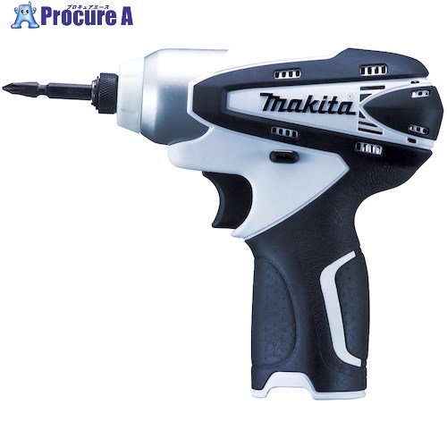 マキタ 充電式インパクトドライバ 10.8V 90N・m 白 本体のみ(バッテリ・充電器・ケース別売) TD090DZW 1台 ■▼418-5431 【送料都度見積】