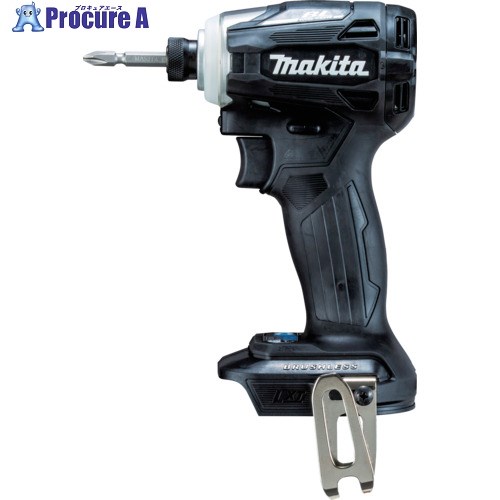 マキタ 充電式インパクトドライバ 14.4V 最大締付トルク175N・m 黒 本体のみ (バッテリ・充電器・ケース別売) TD162DZB 1台 ▼418-8693