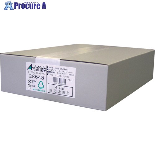 3M 下げ札消印(レーザ印刷者)44面 (500枚入) 28648 1箱 ■▼104-2071 【貨物輸送都度積もり書き】