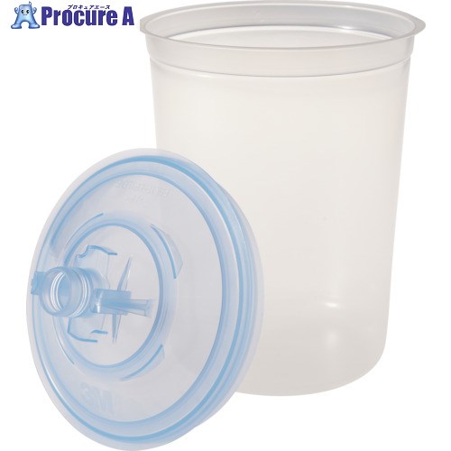 3M PPS 交換用 リッド＆ライナー 840ml 125ミクロン 16325(25S入) 16325 1箱 ■▼108-6630 【送料都度見積】
