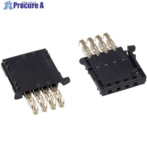 3M ミニスタックコネクタ ワイヤーマウントソケット スタックタイプ 3S504-S330-B00 PN 100個 ■▼651-4640 【送料都度見積】