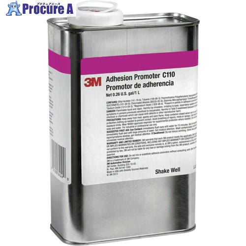 3M プライマー C110NT 1L C110NT 1L 6缶 ■▼679-9618 【送料都度見積】