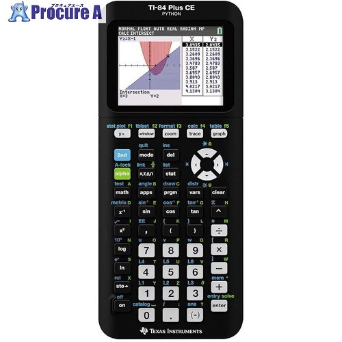 KENIS グラフ記録計算器 TIー84Plus CE Python Texas Instruments 3-171-0667 1個 ■▼707-8628 【貨物輸送都度積もり書き】