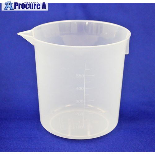 テラオカ 計量カップ ニューデスカップ 500mL (250個入) 20-4211-04 1ケース ▼495-4661 ｜プロキュアエース