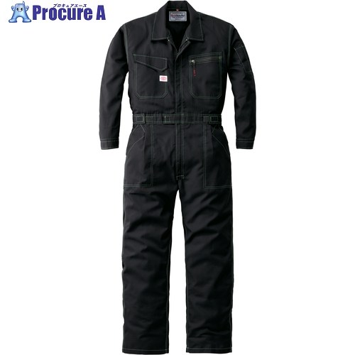 AUTO-BI SS(春夏)モデル つなぎ服5910-006ブラック-L 5910-006-L 1着 ■▼137-1199 【送料都度見積】 7,102円