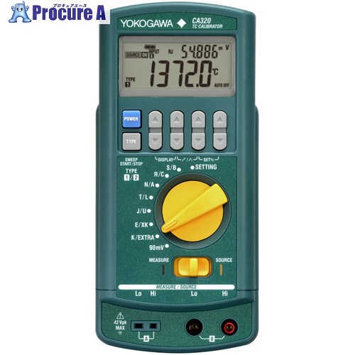 横河 熱電対キャリブレータ CA320 1台 ■▼710-0702 【貨物輸送都度積もり書き】