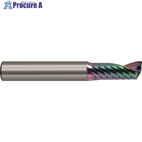 GUHRING アルミ用 1枚刃エンドミル レギュラー Carbo＋コート 6mm 8138 6.000 1本 ■▼712-5782 【送料都度見積】