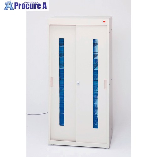 テラオカ 無菌化灯付家庭用スリッパロッカー 12-2501-30 1台 ■▼708-2403 【貨物輸送都度積もり書き】
