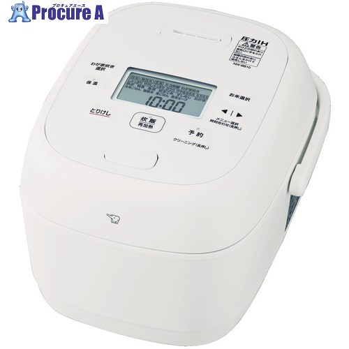 ZOJIRUSHI 圧力IH炊飯ジャー NWーBB 5.5合炊き ホワイト NW-BB10-WA 1台 ■▼709-9589 【送料都度見積】