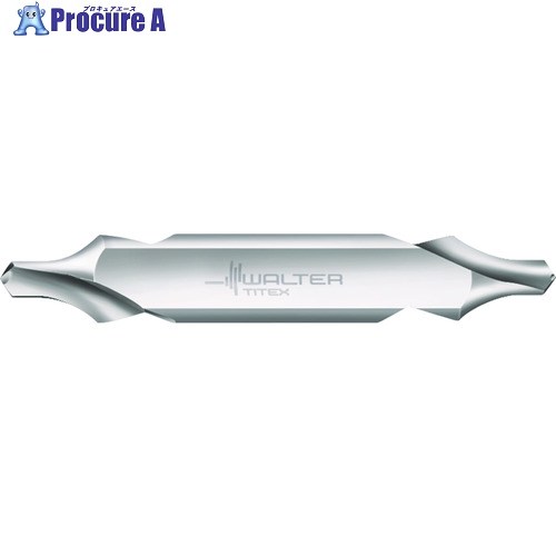 Titex HSS センタードリル DIN332R フラット付 φ5 K1114-5 1本 ■▼227-8274 【送料都度見積】 ●O585