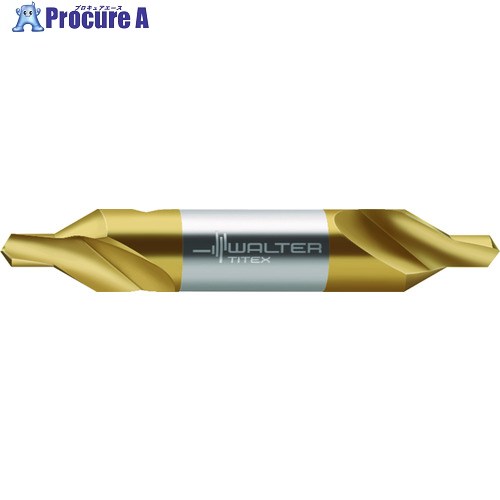 Titex HSS センタードリル DIN332A TIN φ4 K1111TIN-4 1本 ■▼228-6182 【送料都度見積】 ●O585