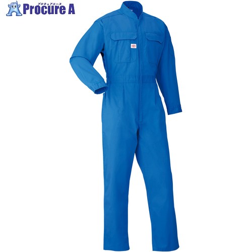 AUTO-BI AW(秋冬)モデル つなぎ服3650-002マリンブルー-5L 3650-002-5L 1着 ■▼137-1265 【送料都度見積】