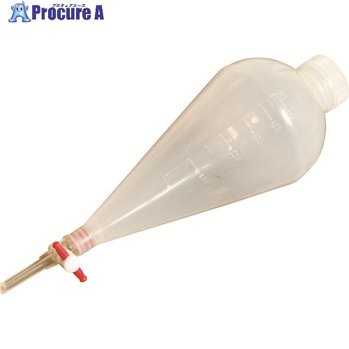 レオナ 1261-01 分液ロートPP 口径80 4514-2051 1個 ■▼153-3555 【送料都度見積】｜プロキュアエース
