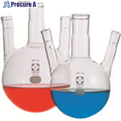 TGK 三口丸底瓶 SPC45 3000mL 側SPC29 371-13-58-32 1個 ■▼184-6755 【貨物輸送都度積もり書き】