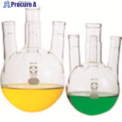 TGK 四口丸底瓶 SPC34 2000mL 側SPC19 371-13-58-50 1個 ■▼184-8230 【貨物輸送都度積もり書き】