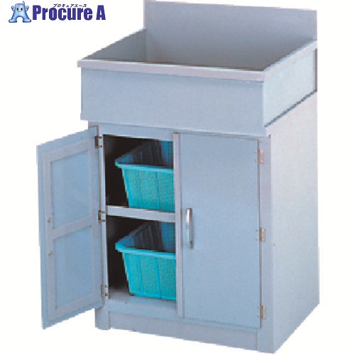 TGK PVC流し台 1槽シンク FN-120 405-57-17-63 1台 ■▼185-4723 【貨物輸送都度積もり書き】