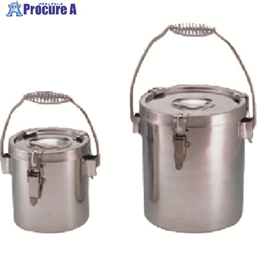 TGK 密閉缶持ちはこぶ用 SUS304 27L 合切袋付 419-32-21-10 1缶 ■▼185-8850 【貨物輸送都度積もり書き】