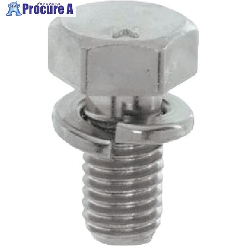 YAHATA 座金組込トリーマボルト P-2 ステンレス M4×8 (2000本入) 4580141796896 1箱 ■▼269-1775 【送料都度見積】|プロキュアエース