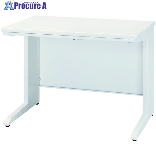 トヨスチール写真 平事務机 50SBH-126HWW 白いこと 50SBH-126HWW 1台 ■▼609-2265 【貨物輸送都度積もり書き】