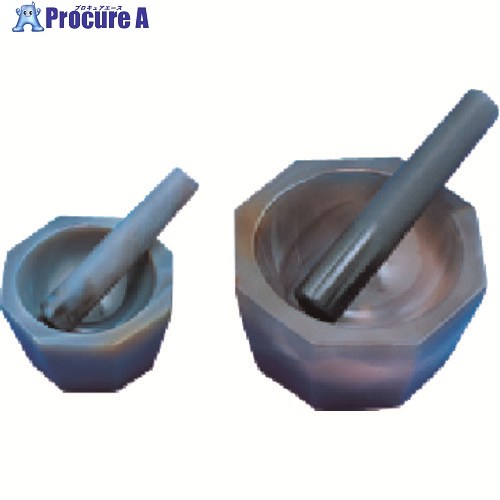 TGK 深型メノー乳鉢 140&times;120&times;48mm 575-54-36-59 1組 ■▼184-0641 【送料都度見積】｜プロキュアエース