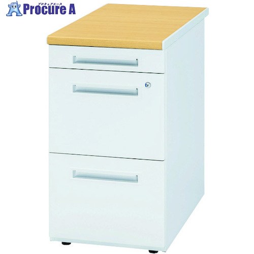 トヨスチール写真 脇学習机(3段) 50SNL-046APW ペールアルダー 50SNL-046APW 1台 ■▼609-2279 【貨物輸送都度積もり書き】