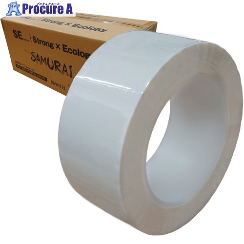 サンキープ OPPテープ プラコア(クリーンルーム用) STRONG＆ECOLOGY 白 52μ&times;48mm&times;100m 50巻 5248100-WH-PC-50 50巻 ■▼678-9657 【送料都度見積】｜プロキュアエース