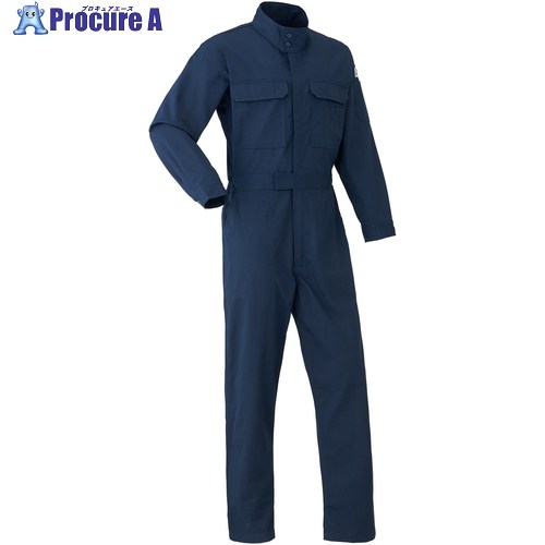 AUTO-BI 通年ひな形 つなぎ服(防炎)5101-001ネイビーブルー-S 5101-001-S 1着 ▼836-3761