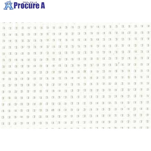 グリーンクロス 防炎メッシュシート1類 ホワイト(インチ枠)1.52&times;5.1m UK-333 6300008912 1枚 ■▼252-9856 【送料都度見積】｜プロキュアエース