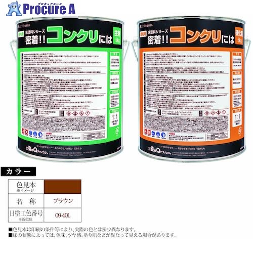 グリーンクロス 床絵の具続きもの ねばり着く！！混凝土には 10kg仕掛ける 赤銅色 6300030861 1S ■▼561-1538 ※人間宅様送ること不可